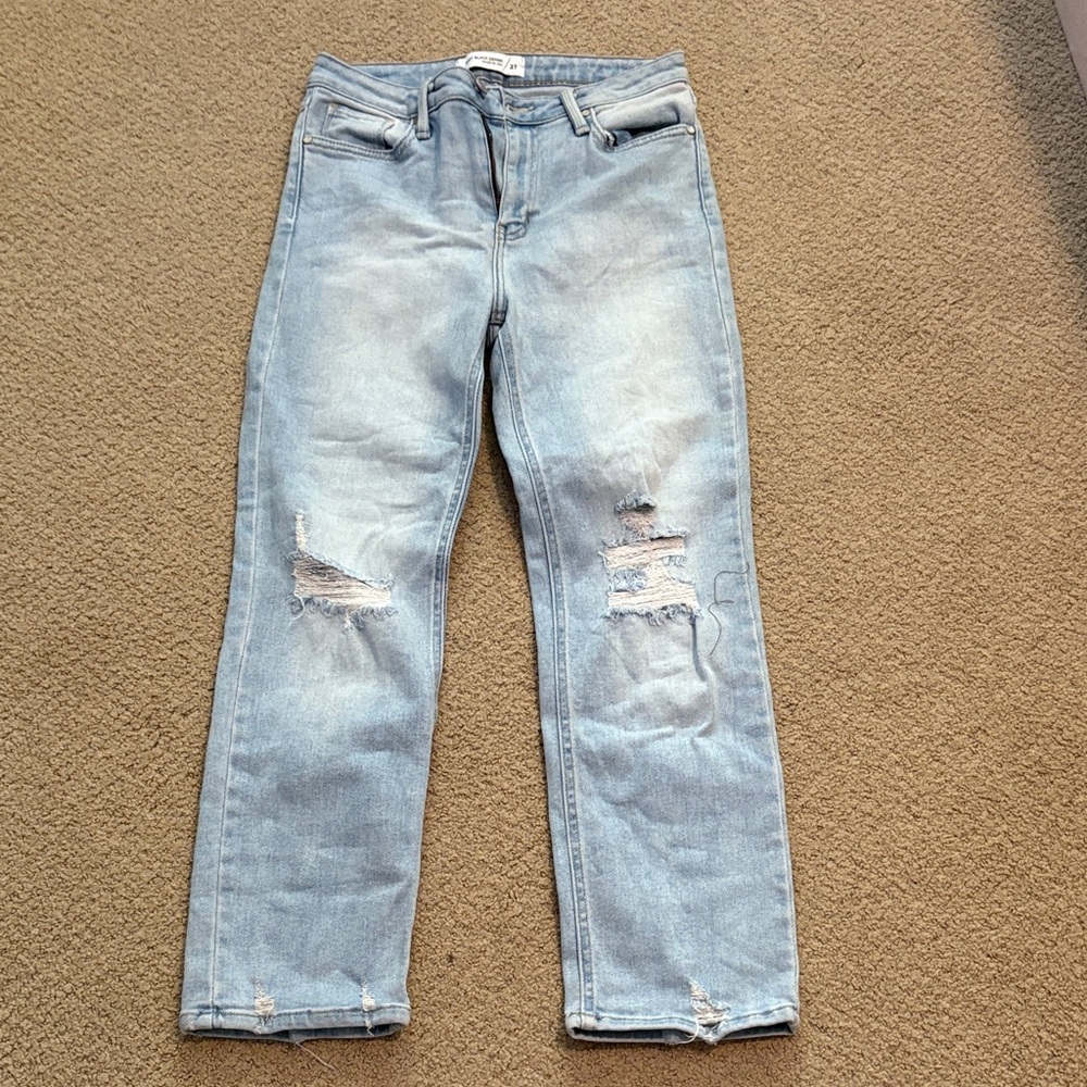 Light Blue Distressed Jeans